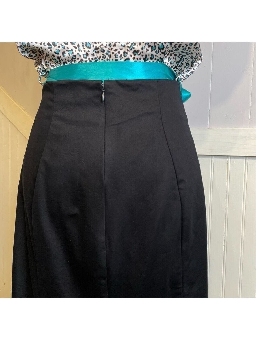 Worthington pencil skirt with back kick pleats 6 - Picture 6 of 12